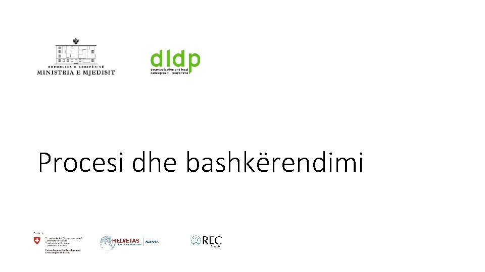 Procesi dhe bashkërendimi 