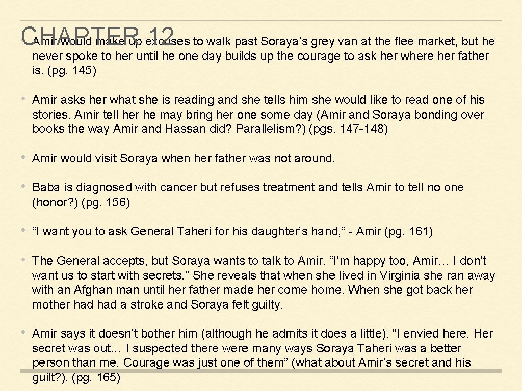 CHAPTER 12 to walk past Soraya’s grey van at the flee market, but he CHAPTER 12 to walk past Soraya’s grey van at the flee market, but he