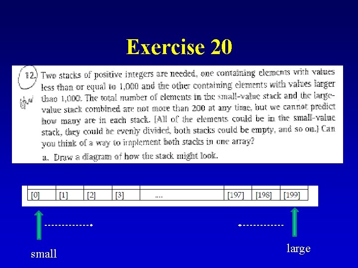Exercise 20 small large 