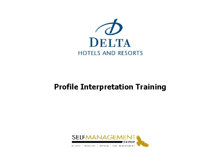 Profile Interpretation Training 