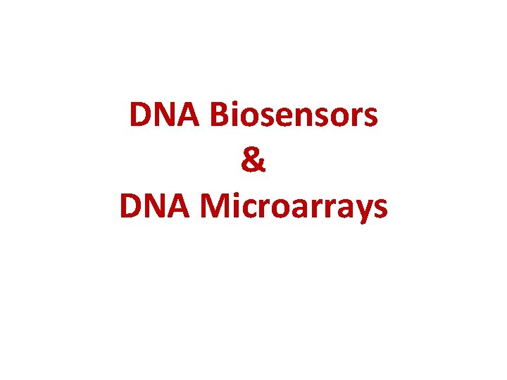 Biosensors What is a biosensor A biosensor is