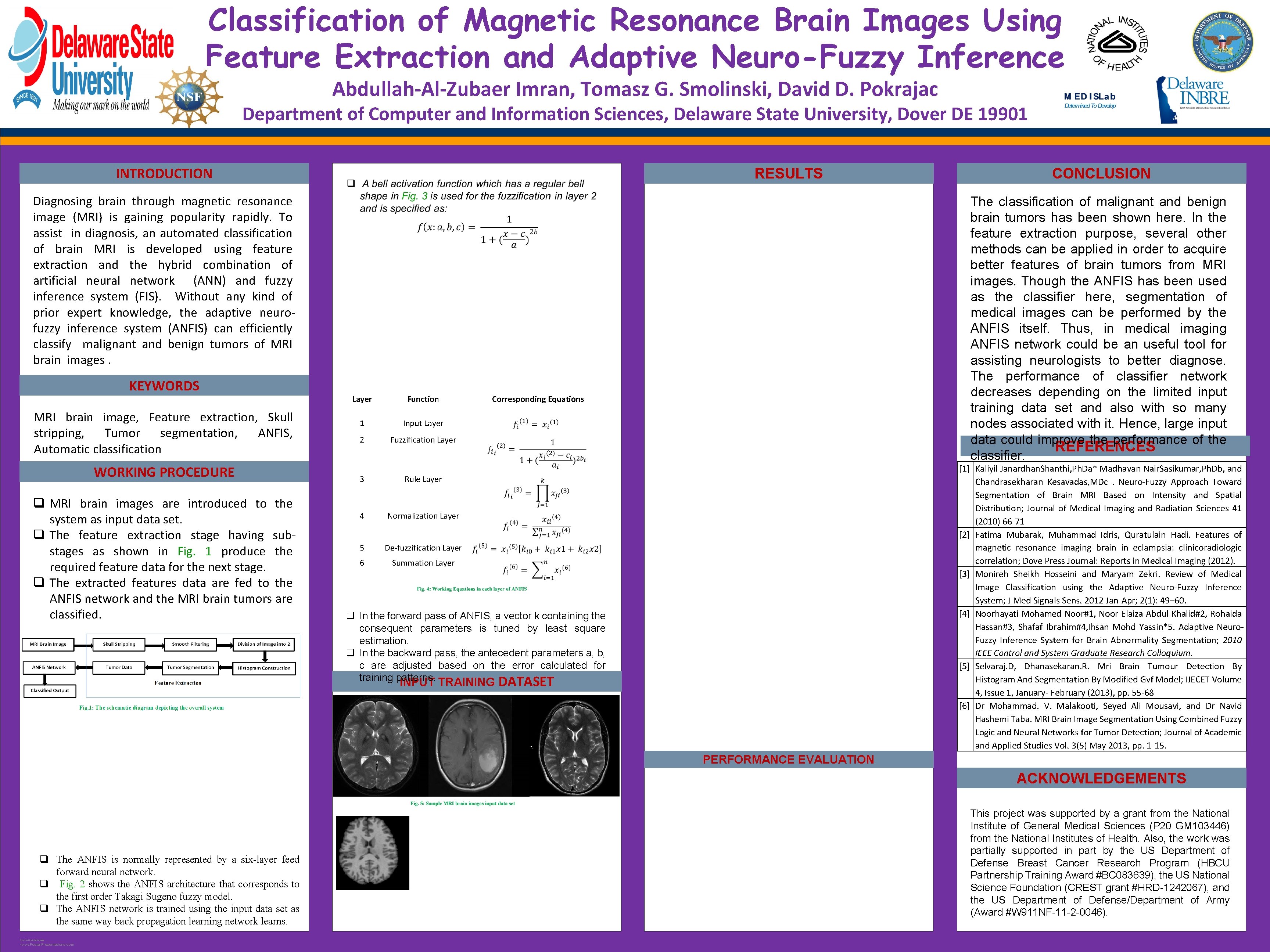 Classification of Magnetic Resonance Brain Images Using Feature