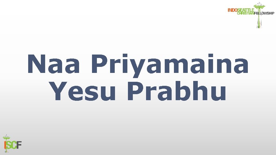 Naa Priyamaina Yesu Prabhu 