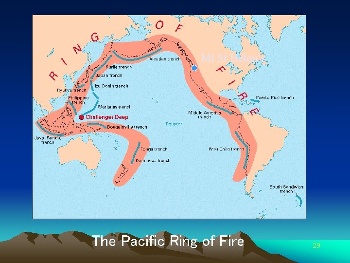 Mt St Helen’s The Pacific Ring of Fire 29 