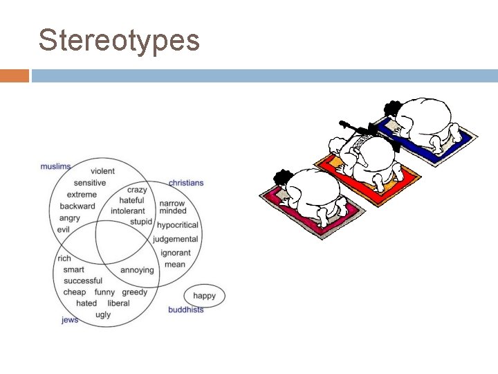 Stereotypes Stereotypes