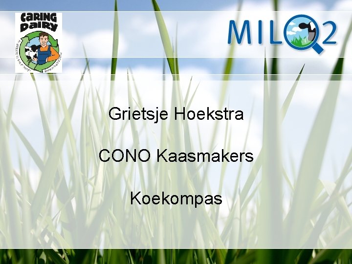 Grietsje Hoekstra CONO Kaasmakers Koekompas 