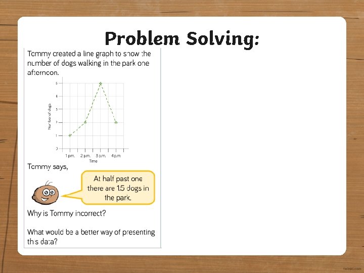 LO To recap Line Graphs Line Graphs Diving