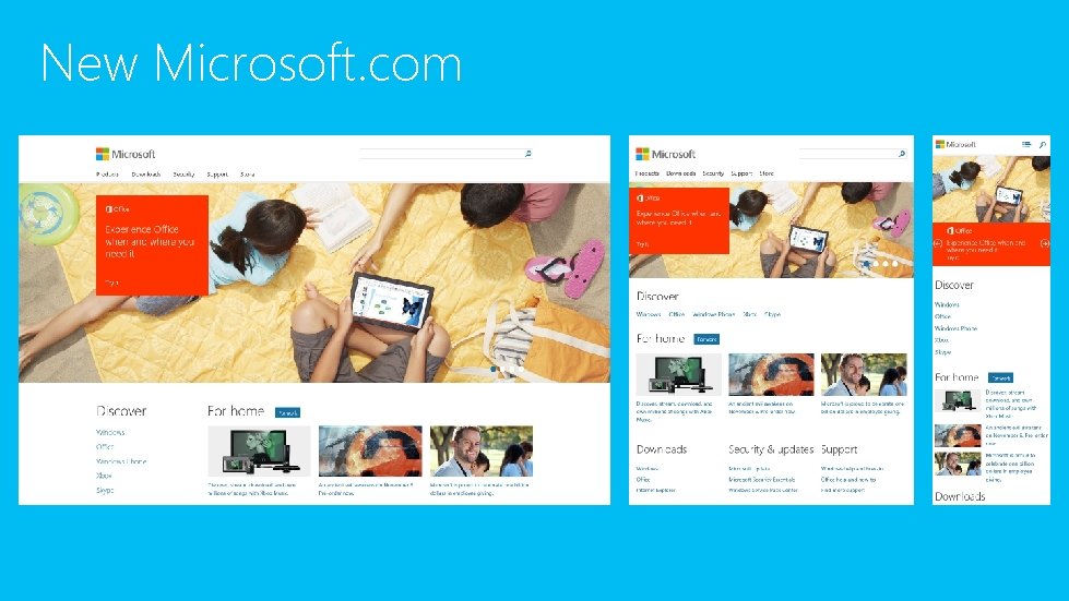 New Microsoft. com 