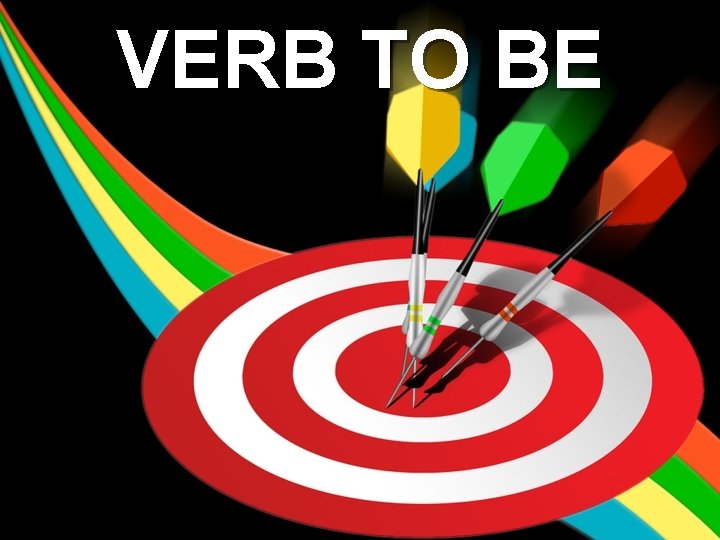 VERB TO BE 