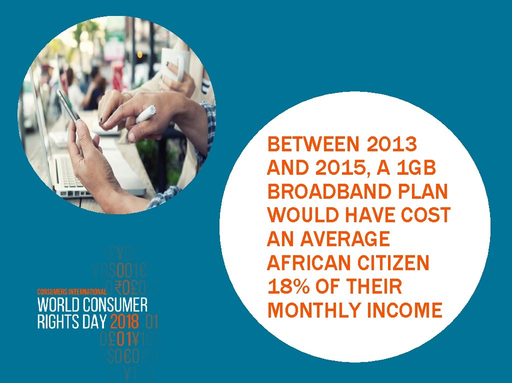BETWEEN 2013 AND 2015, A 1 GB BROADBAND PLAN WOULD HAVE COST AN AVERAGE