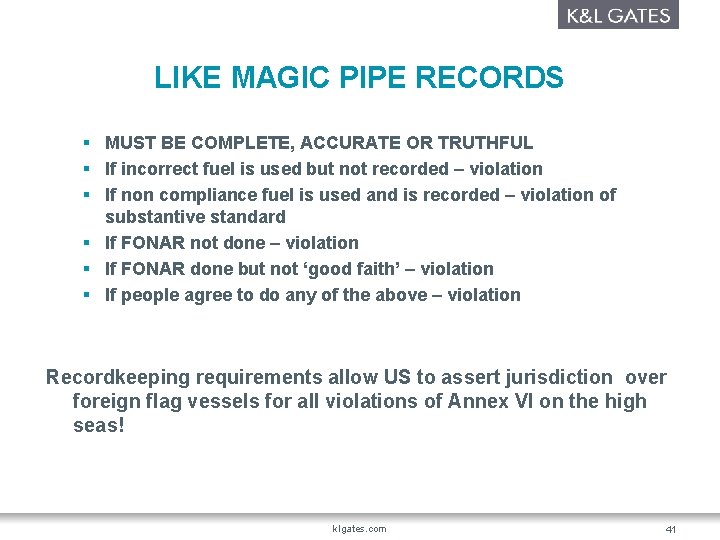 LIKE MAGIC PIPE RECORDS § MUST BE COMPLETE, ACCURATE OR TRUTHFUL § If incorrect