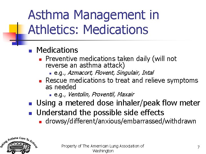 Asthma Management In Educational Settings Physical Education Teachers