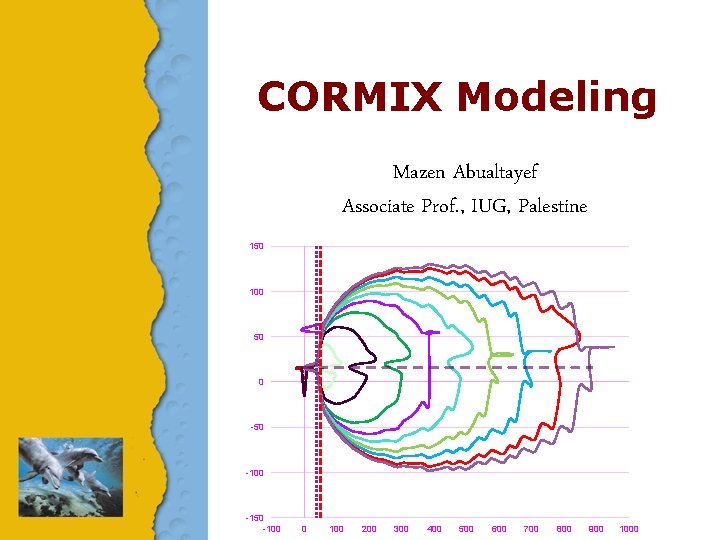 CORMIX Modeling Mazen Abualtayef Associate Prof. , IUG, Palestine 150 100 50 0 -50