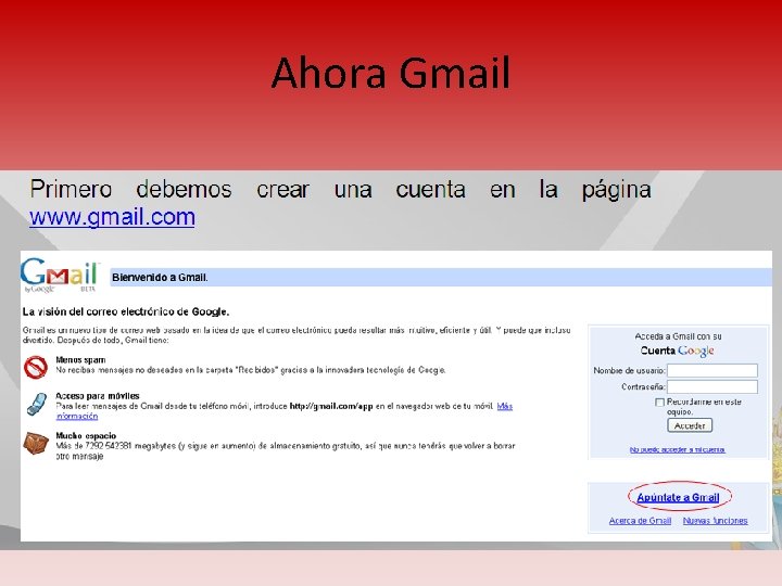 Ahora Gmail 