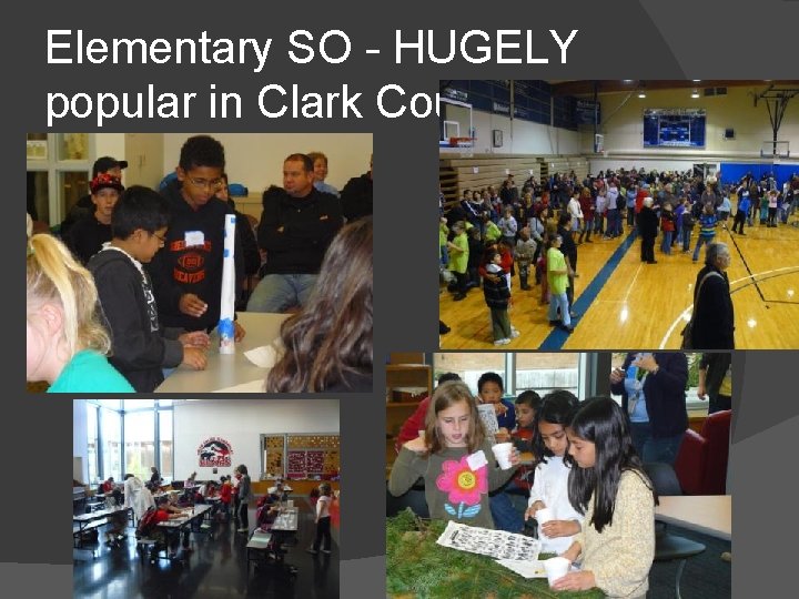 Elementary SO - HUGELY popular in Clark County 