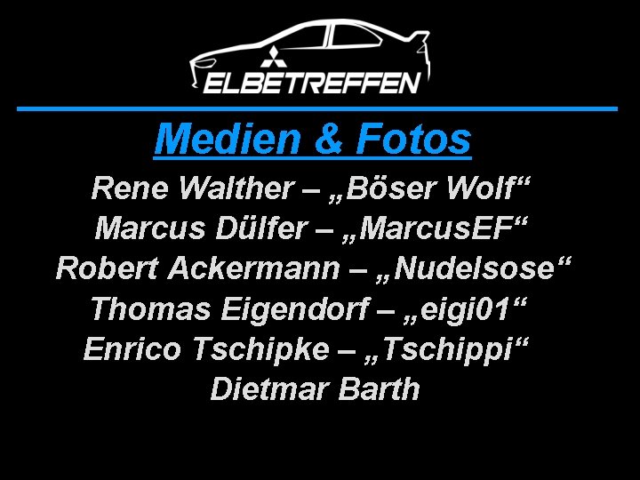 Medien & Fotos Rene Walther – „Böser Wolf“ Marcus Dülfer – „Marcus. EF“ Robert