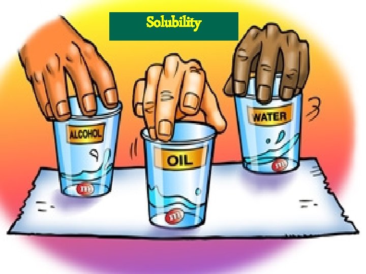 Solubility 