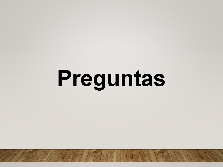 Preguntas 