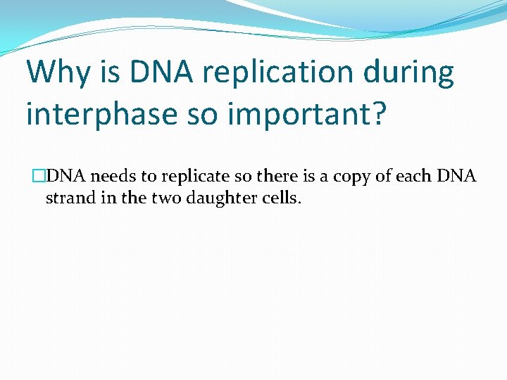 Chapter 5 Review Powerpoint Science 9 Mitosis Why