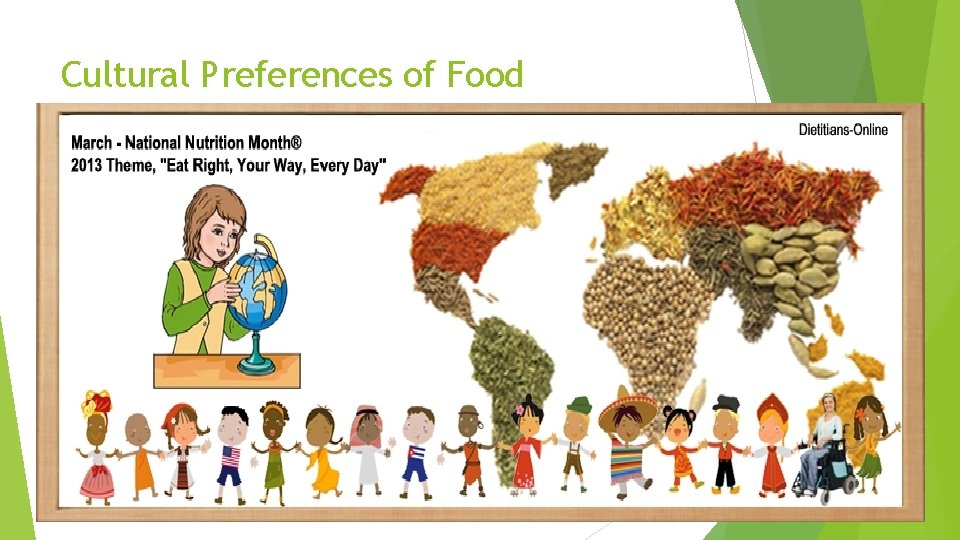 Cultural Preferences of Food 