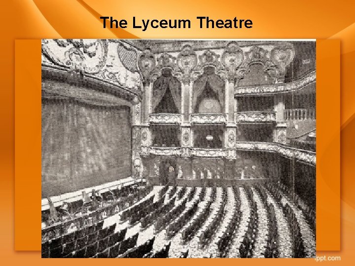The Lyceum Theatre 