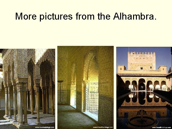More pictures from the Alhambra. 