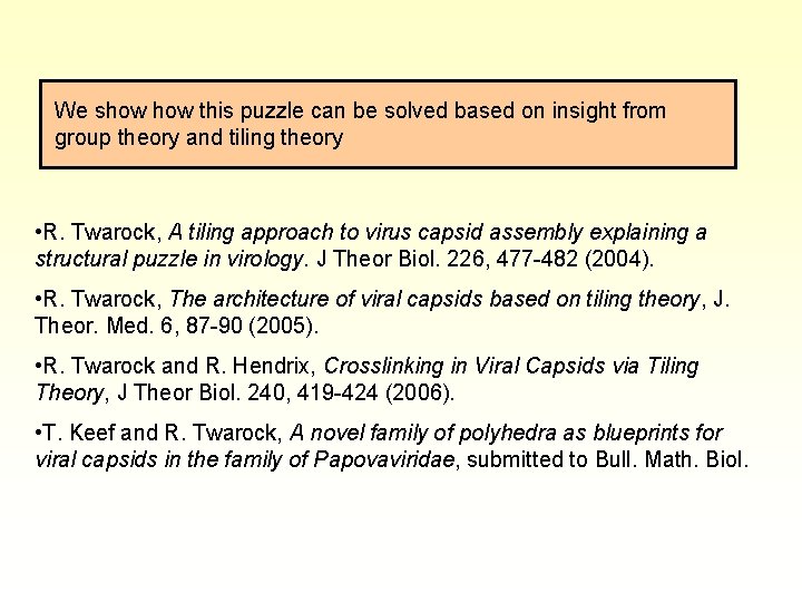 We show this puzzle can be solved based on insight from group theory and
