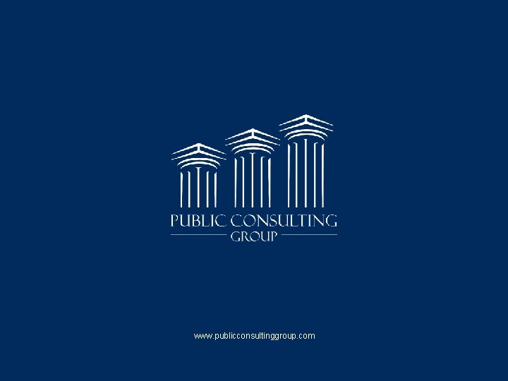 www. publicconsultinggroup. com 