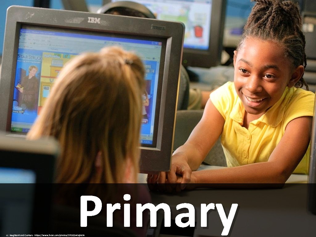 Primary cc: Neighborhood Centers - https: //www. flickr. com/photos/37052540@N 06 