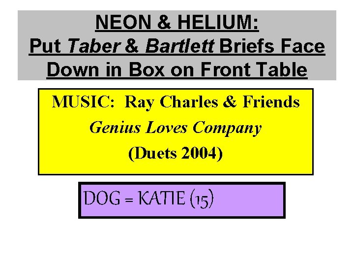 NEON & HELIUM: Put Taber & Bartlett Briefs Face Down in Box on Front