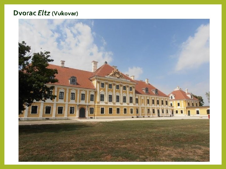 Dvorac Eltz (Vukovar) 