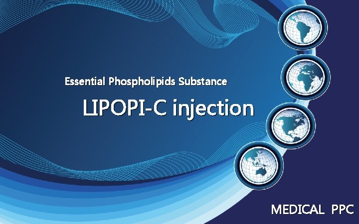 Essential Phospholipids Substance LIPOPI-C injection MEDICAL PPC 