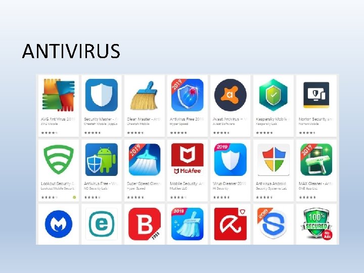 ANTIVIRUS ANTIVIRUS