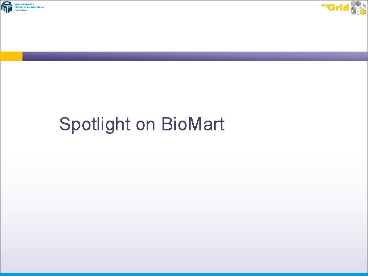 Spotlight on Bio. Mart 