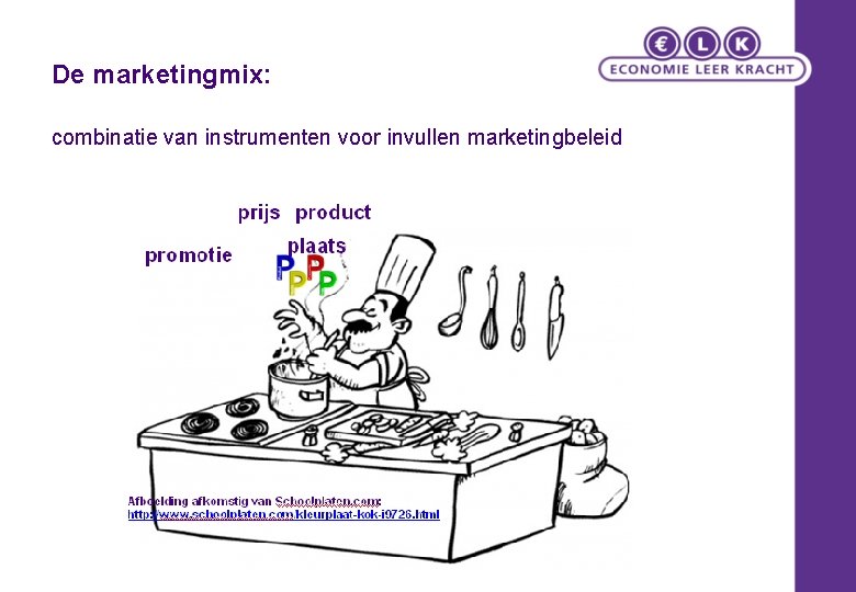 De marketingmix: combinatie van instrumenten voor invullen marketingbeleid 