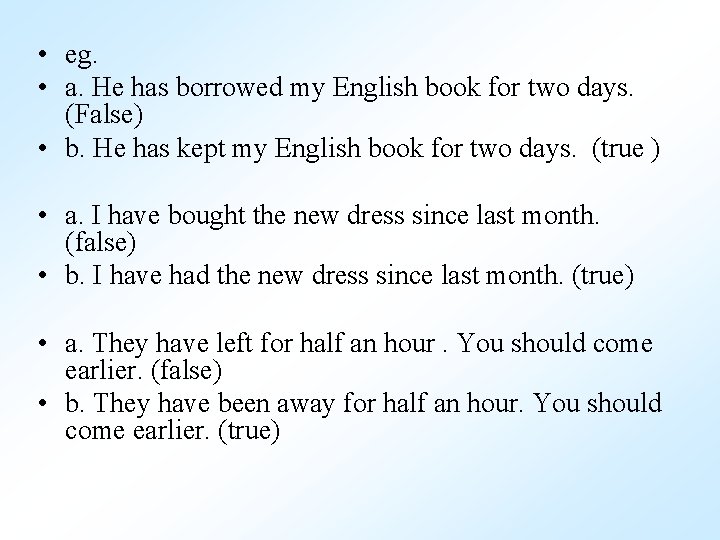 The Present Perfect Tense havehas pp havehas pp