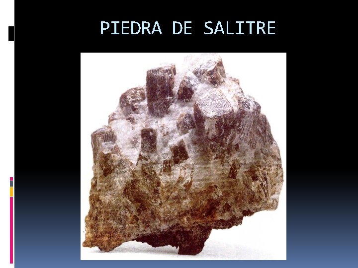 PIEDRA DE SALITRE 