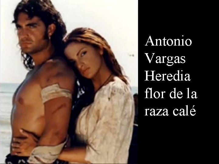 Antonio Vargas Heredia flor de la raza calé 