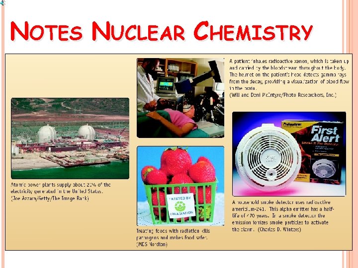 NOTES NUCLEAR CHEMISTRY 