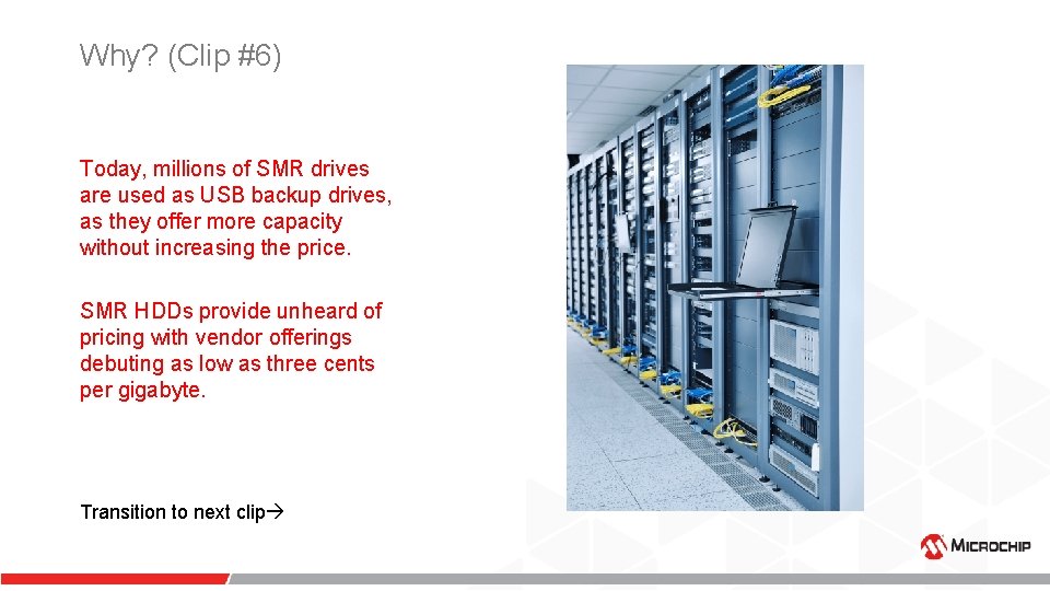 Why? (Clip #6) Today, millions of SMR drives are used as USB backup drives, Why? (Clip #6) Today, millions of SMR drives are used as USB backup drives,