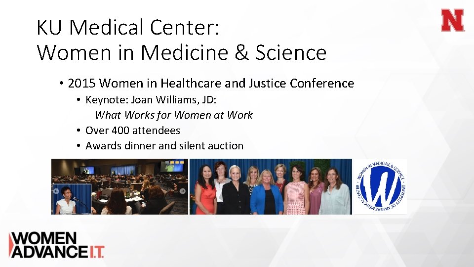 KU Medical Center: Women in Medicine & Science • 2015 Women in Healthcare and