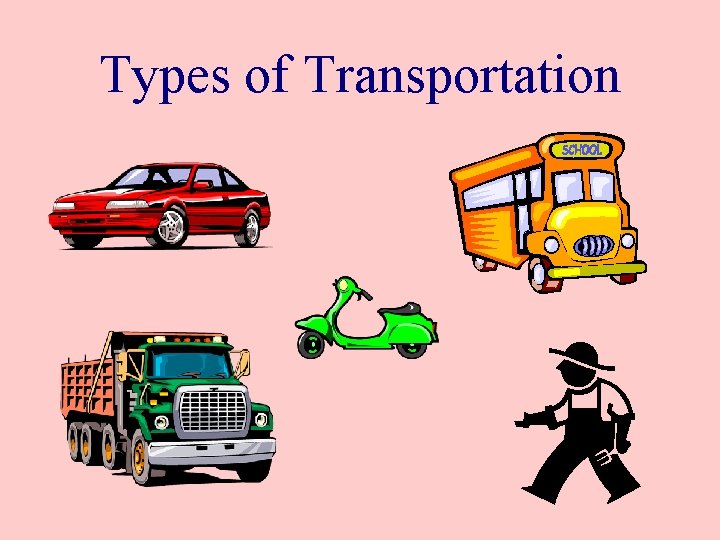 Types of Transportation 