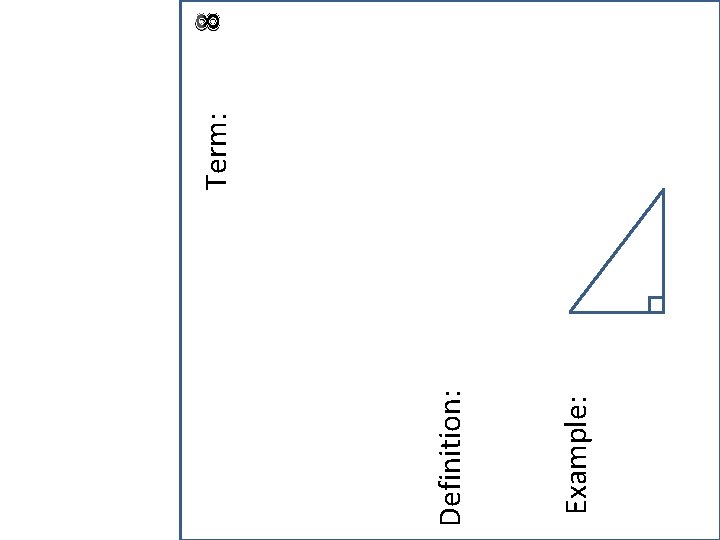 Example: Definition: Term: 8 