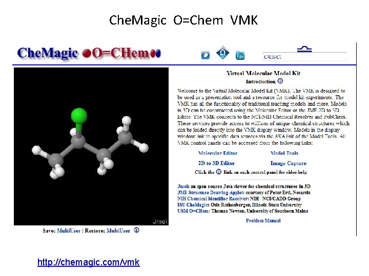 Che. Magic O=Chem VMK http: //chemagic. com/vmk 