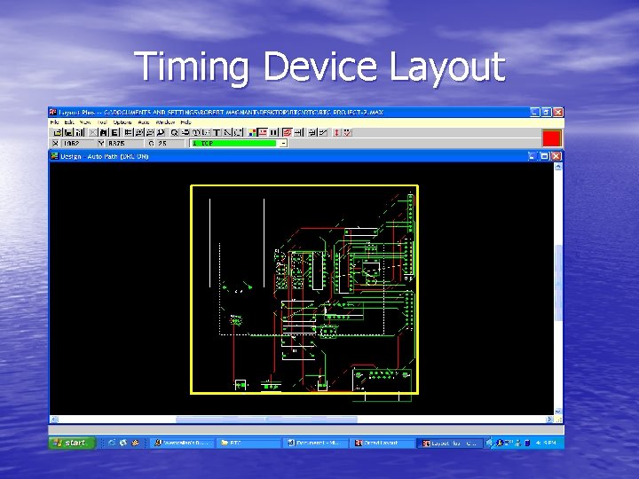 Timing Device Layout 
