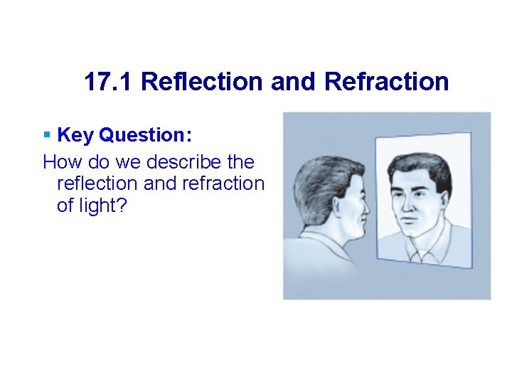 17 1 Reflection and Refraction Key Question How