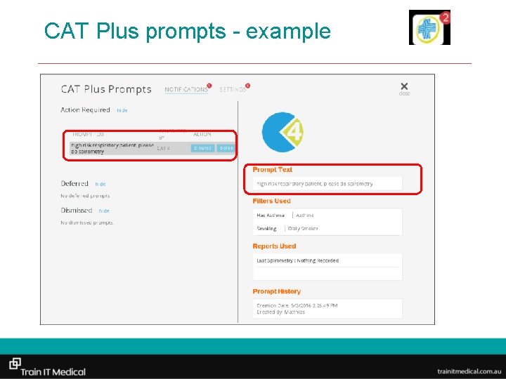 CAT Plus prompts - example 