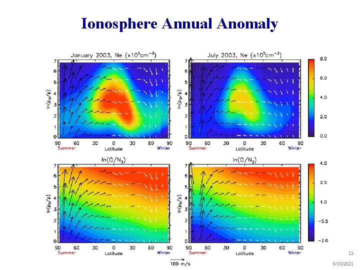 Ionosphere Annual Anomaly 12 9/10/2021 