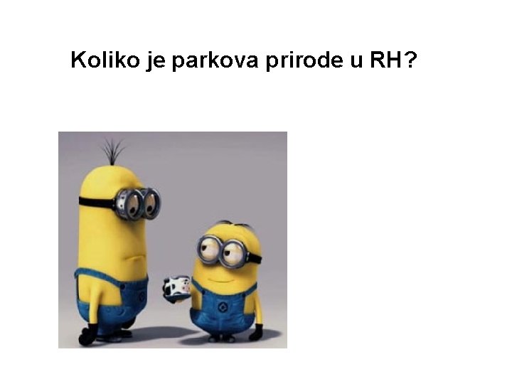 Koliko je parkova prirode u RH? 