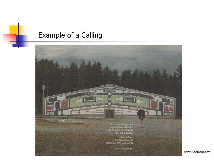 Example of a Calling www. typefocus. com 